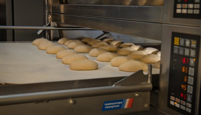 Artisan bread baking in an industrial oven at a bakery in Berlin, Germany. Fresh and delicious. - Photo by Travel with Lenses on Pexels